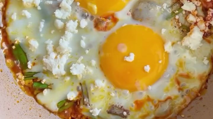 Chilli Oil Feta Eggs