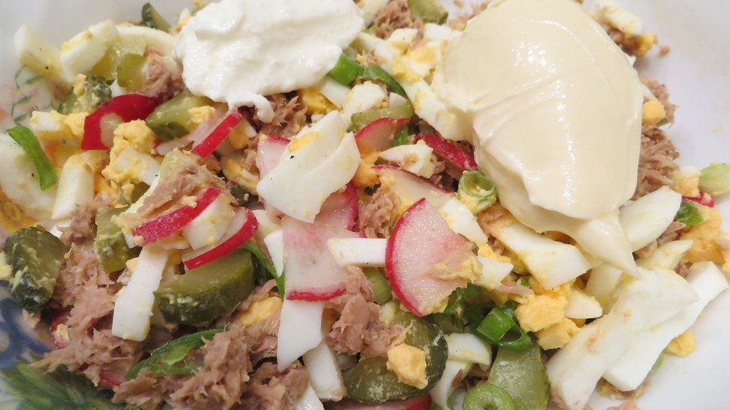 High Protein Tuna and Egg Salad