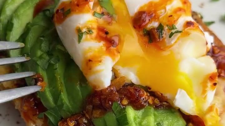 Hot Honey Halloumi and Avocado Sourdough