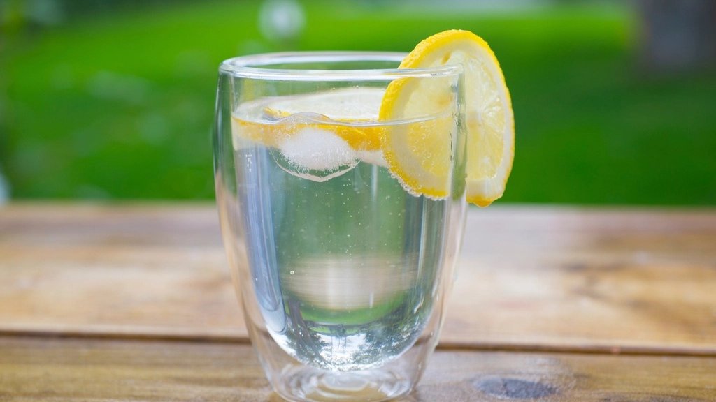 Lemon and Apple Cider Vinegar Morning Tonic