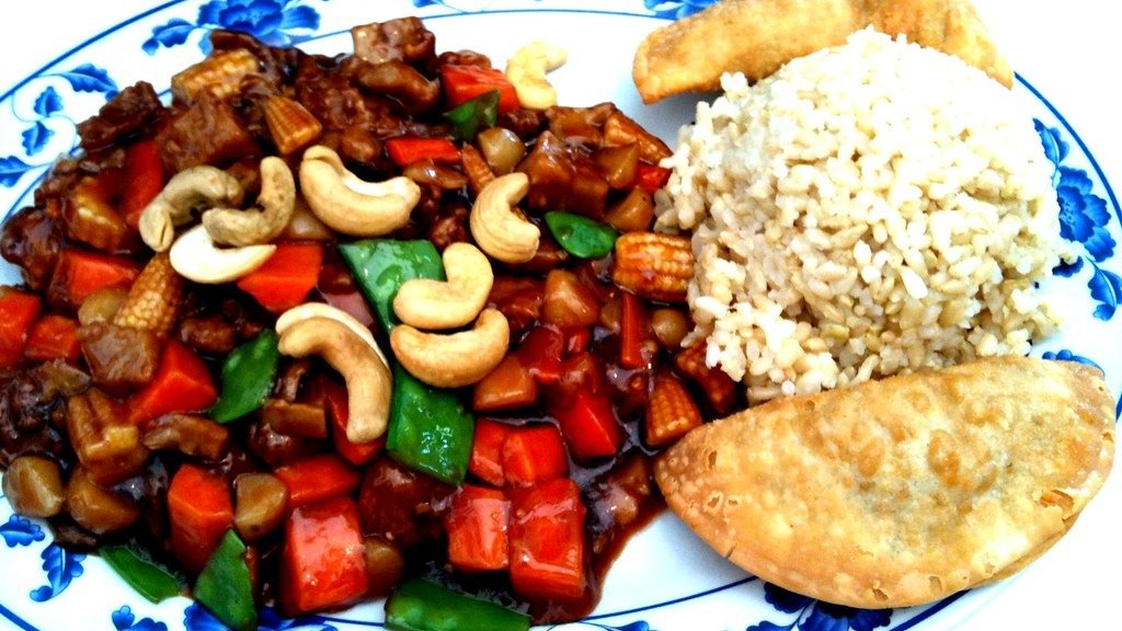 Thai Cashew Chicken with Jasmine Rice